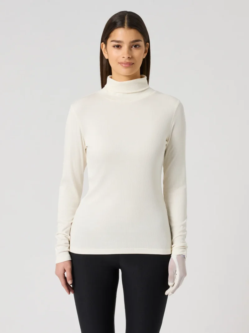 Daily Sports Ancona Long-Sleeved Roll-Neck Top für Damen Ivory