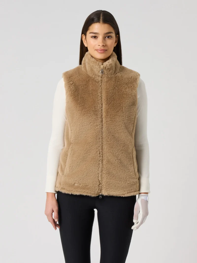 Daily Sports Fur Weste für Damen Bark (Braun)