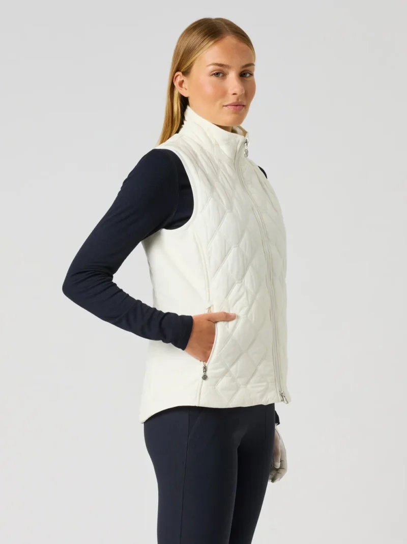 Alternative view of Daily Sports Quilt Padded Weste für Damen Ivory