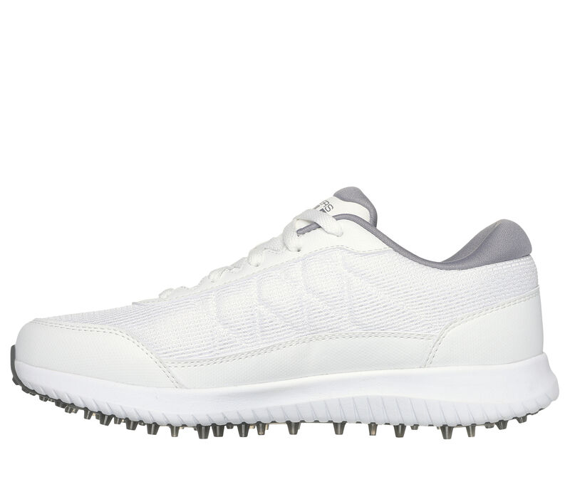 Skechers Go Golf Max Fairway 4 Damen Golf Schuhe Weiss/Grau – Bild 4