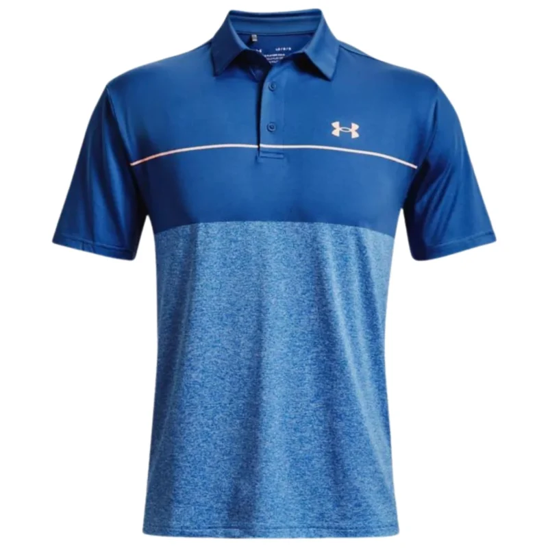 Under Armour Playoff 2.0 Polo für Herren Blau/Blau