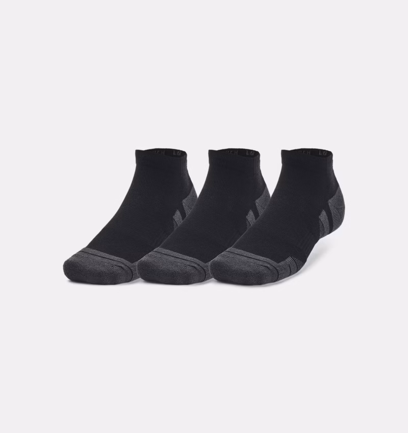 UNDER ARMOUR Performance Tech™ 3pk Socken für Damen und Herren 42-47,5 Schwarz