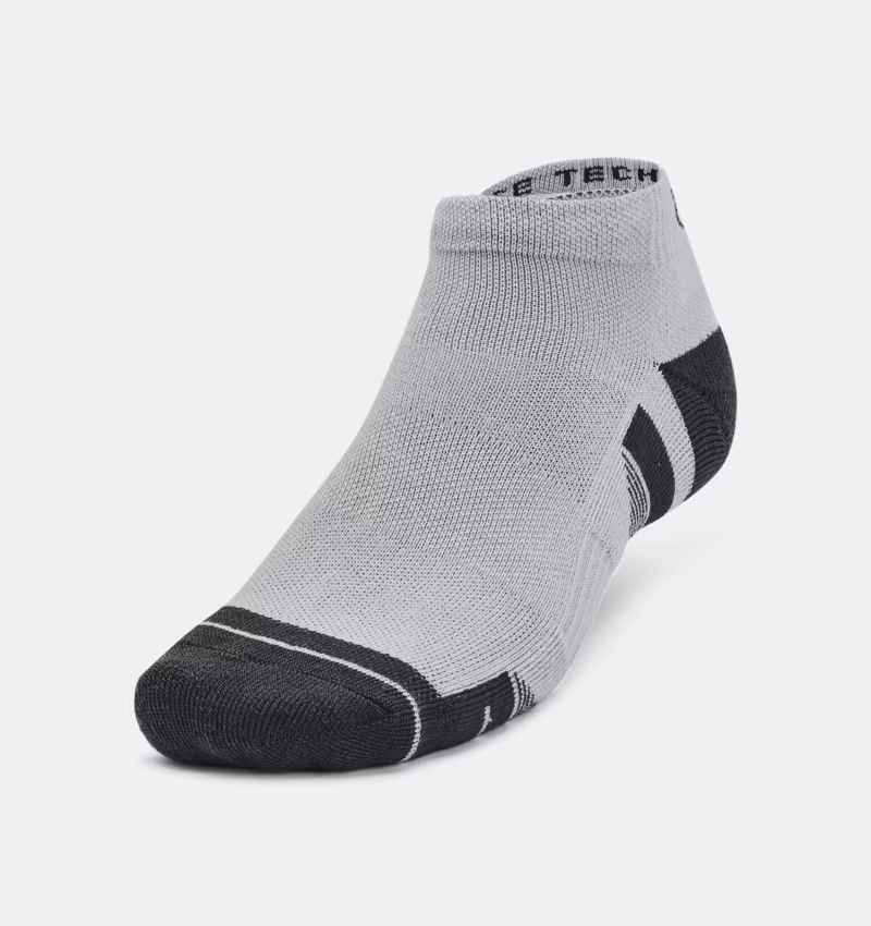 Alternative view of UNDER ARMOUR Performance Tech™ 3pk Socken für Damen und Herren 42-47,5 Schwarz/Grau/Weiß