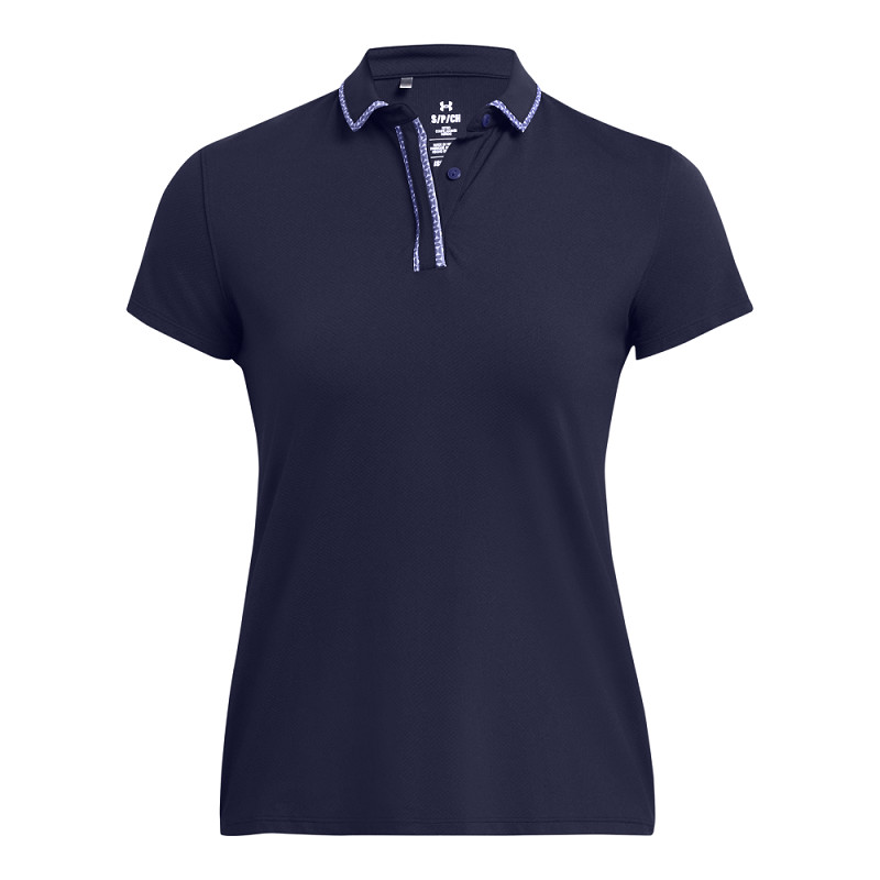 Under Armour Iso-Chill SS Polo für Damen Midnicht Navy