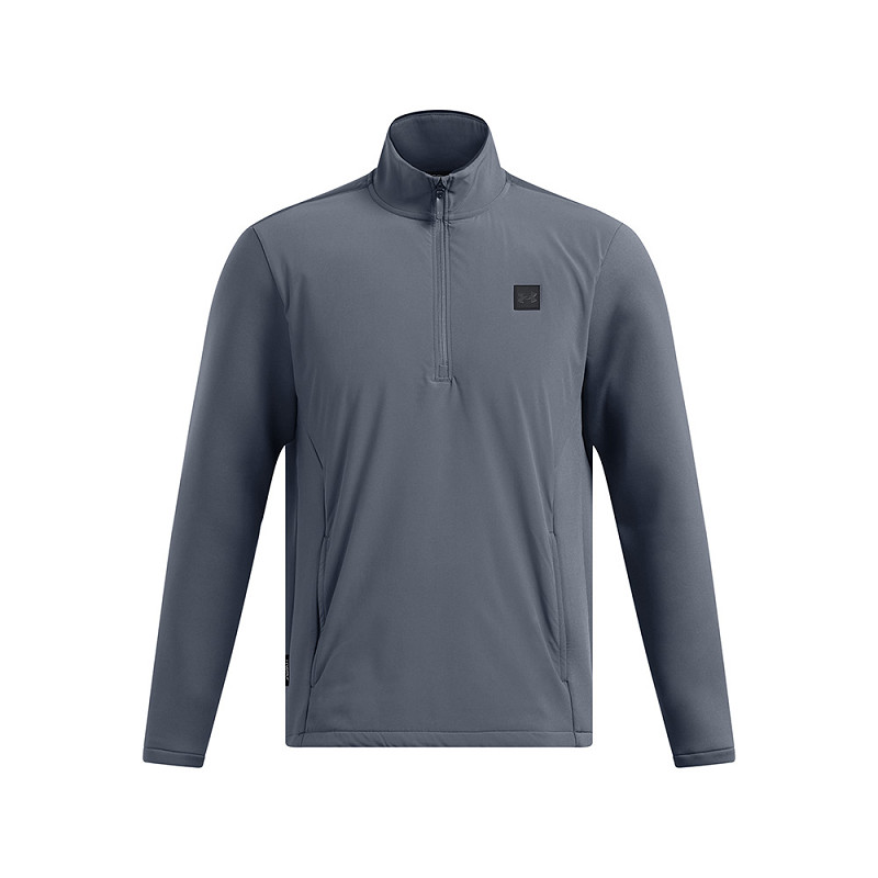 Under Armour Drive Pro Storm Hyb 1/2 Zip für Herren Grau