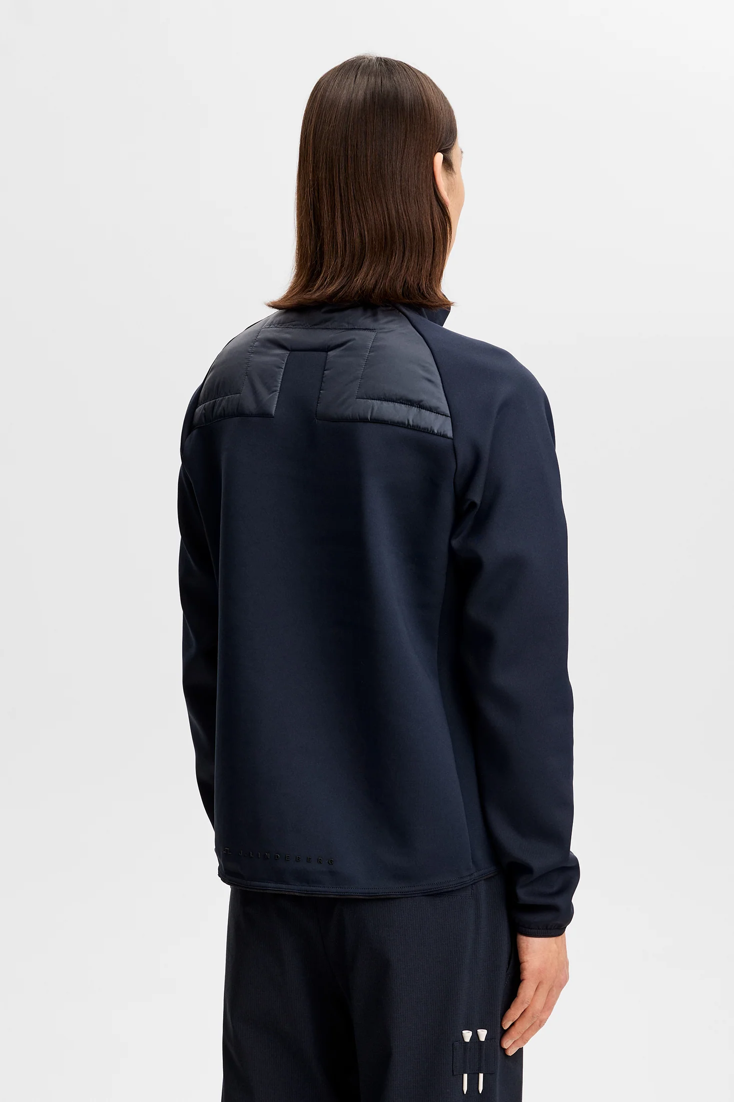 J.LINDEBERG Heyden Quilt Hybrid Jacke für Herren JL Navy – Bild 6