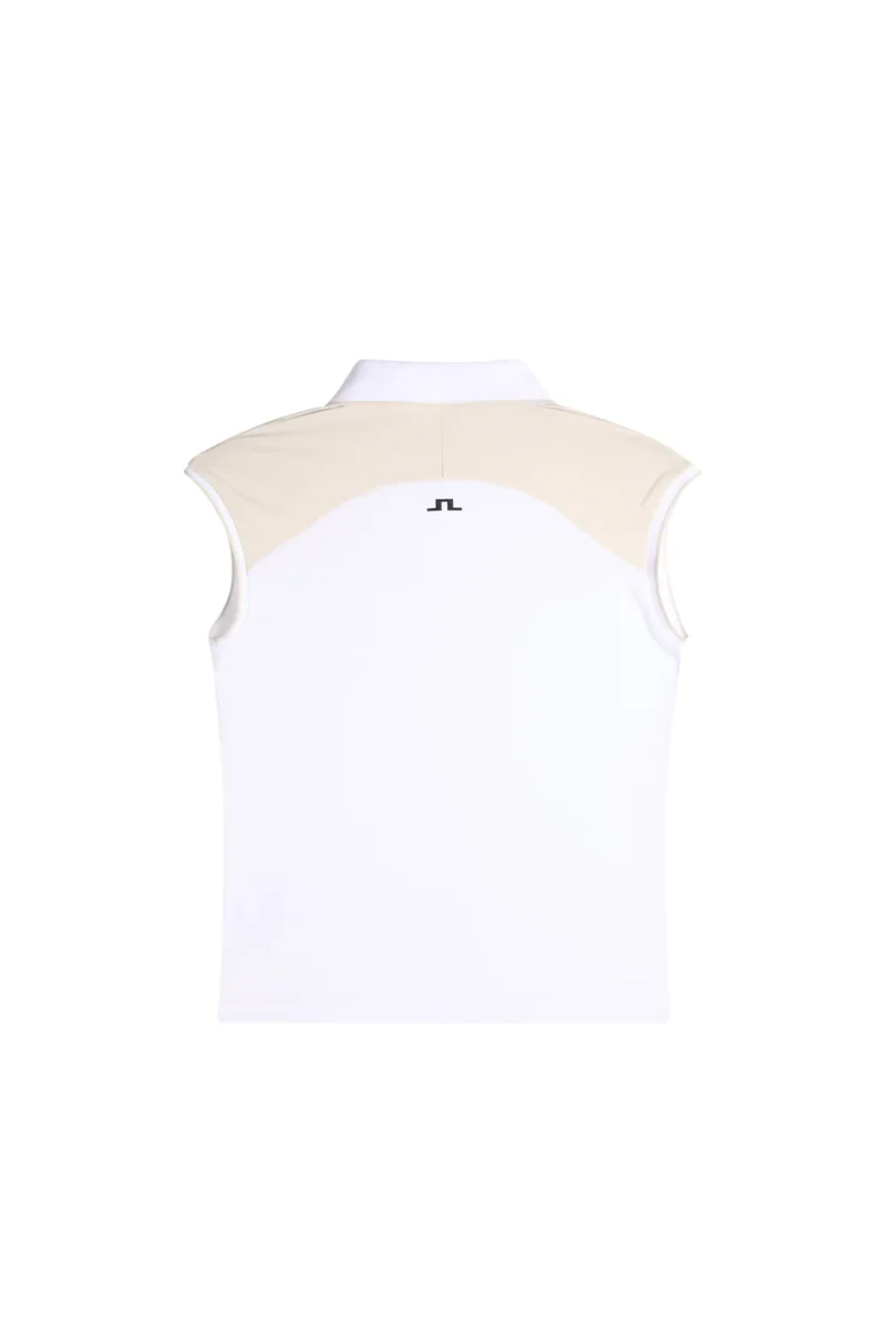 Alternative view of J.Lindeberg Lei Polo für Damen Weiß