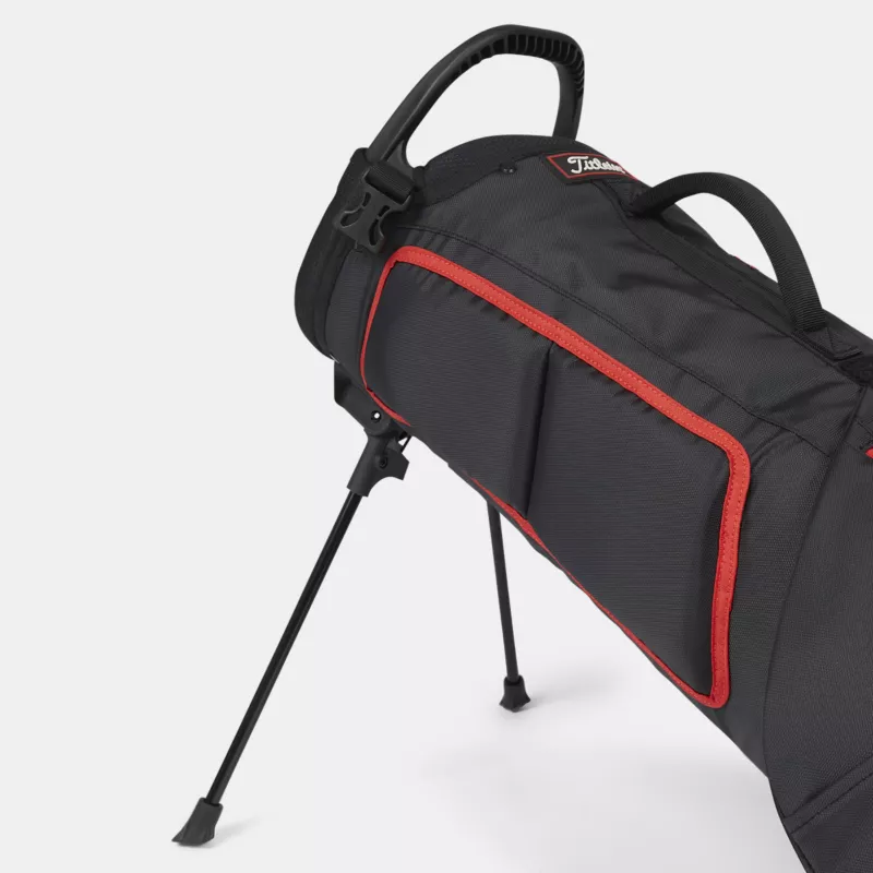 Titleist Premium Carry Bag 2023 Schwarz/Rot – Bild 2