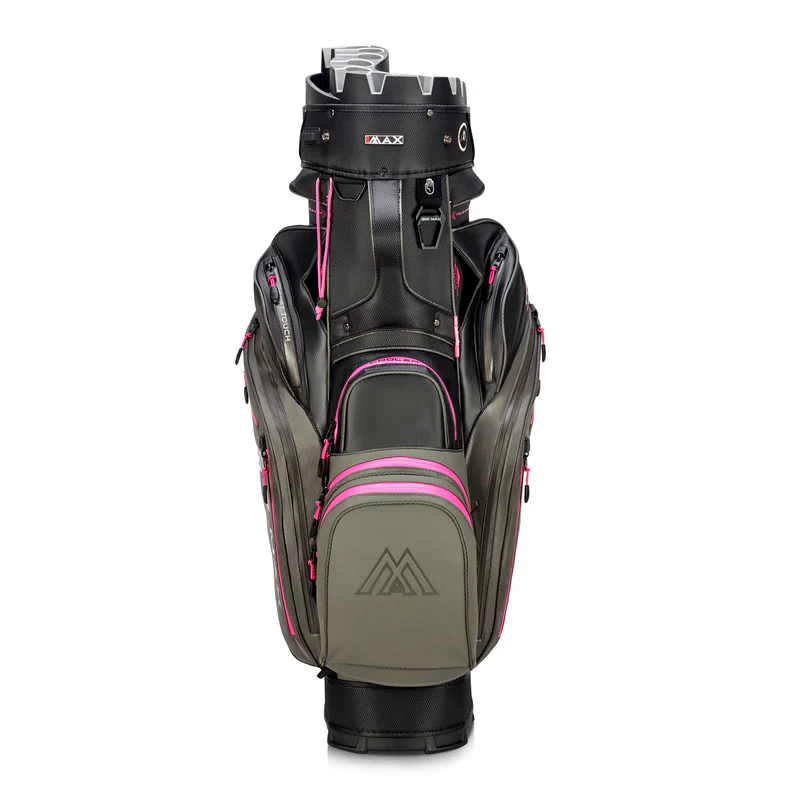 Big Max Dri Lite Silencio 3 Cart Bag – Anthrazit / Schwarz / Fuchsia – Bild 5