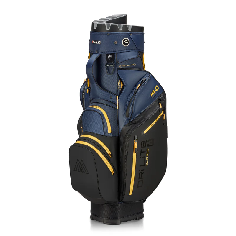 Big Max Dri Lite Silencio 3 Cart Bag – Schwarz / Navy / Corn