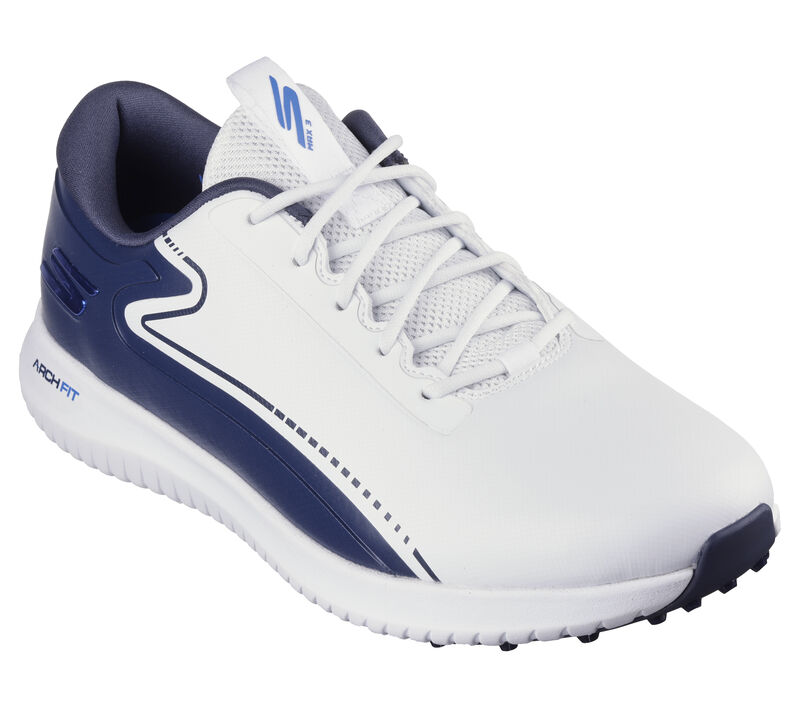 Skechers Go Golf Max 3 Herren Golfschuhe Weiss/Blau