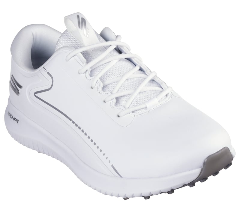 Skechers GO GOLF Max 3 Herren Golfschuhe Weiss/Silber
