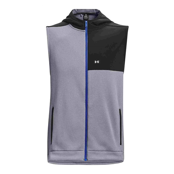Under Armour Storm Fleece Weste für Herren Grau/Schwarz/Blau