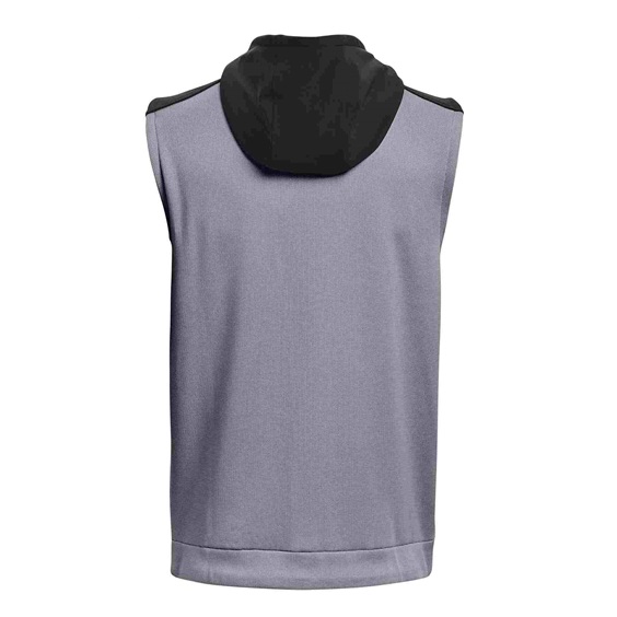 Under Armour Storm Fleece Weste für Herren Grau/Schwarz/Blau – Bild 2