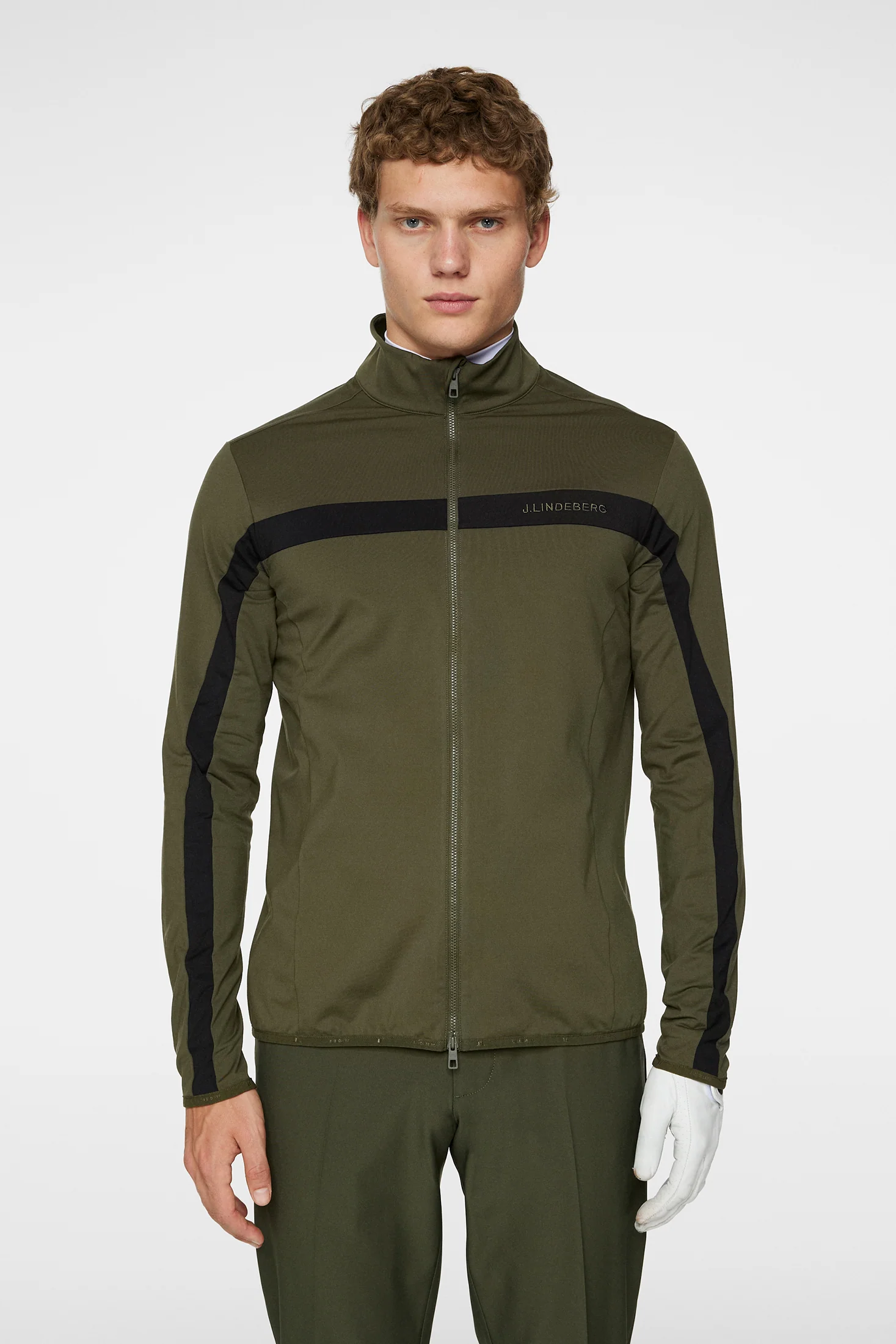 J.LINDEBERG Jarvis Mid Layer Forest Green