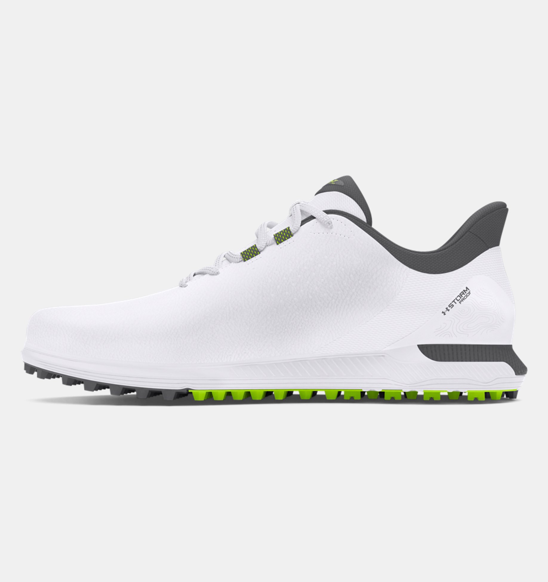 Under Armour Drive Fade SL Golfschuhe Herren Weiss/Grau – Bild 3
