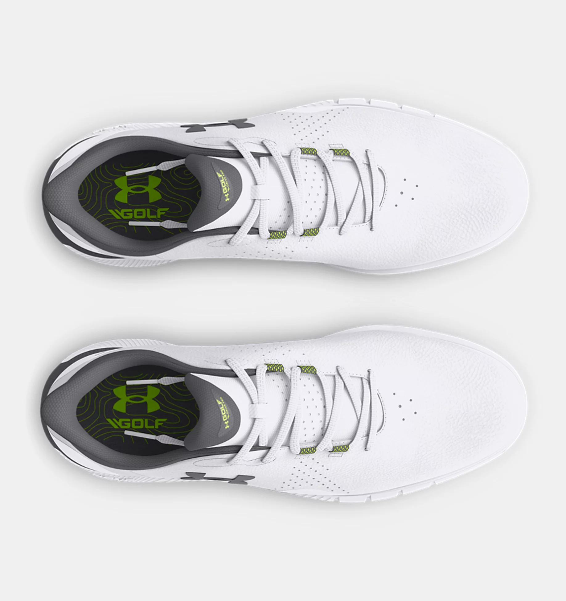 Under Armour Drive Fade SL Golfschuhe Herren Weiss/Grau – Bild 4