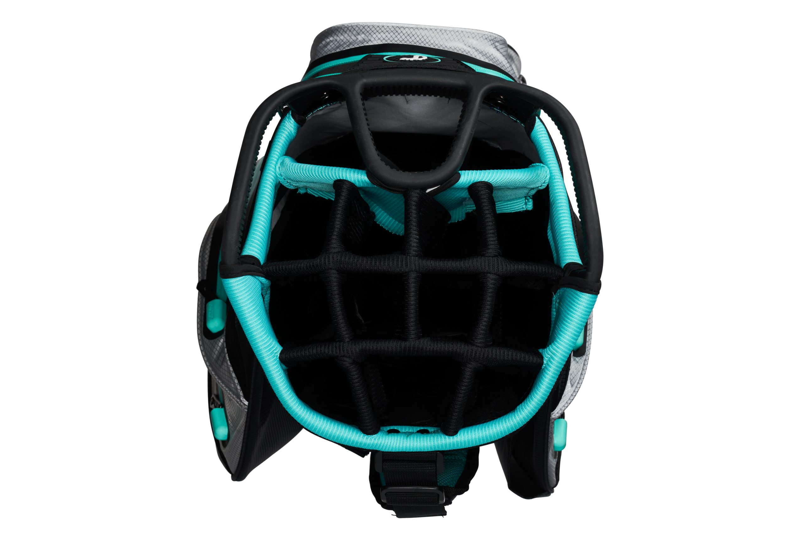 Callaway Org 14 HD Cart Bag Silber/Schwarz/Grün – Bild 2