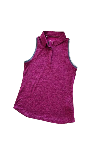 Under Armour Zinger Novelty Polo für Damen Violett