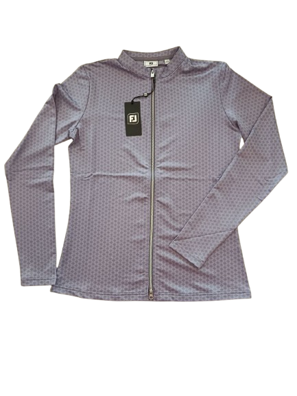 Foot Joy Print FZIP MDLYR Jacke für Damen Violet