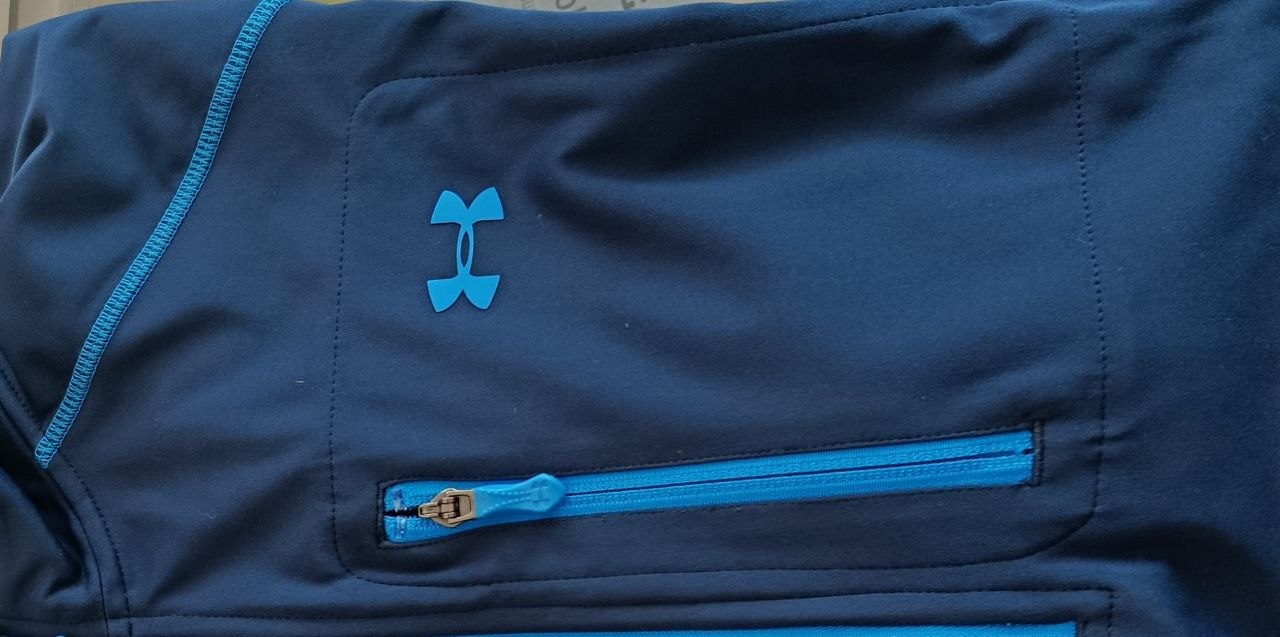 Under Armour Storm Water-Resistant 1/2 ZIP Jacke für Herren Navy/Blau – Bild 3