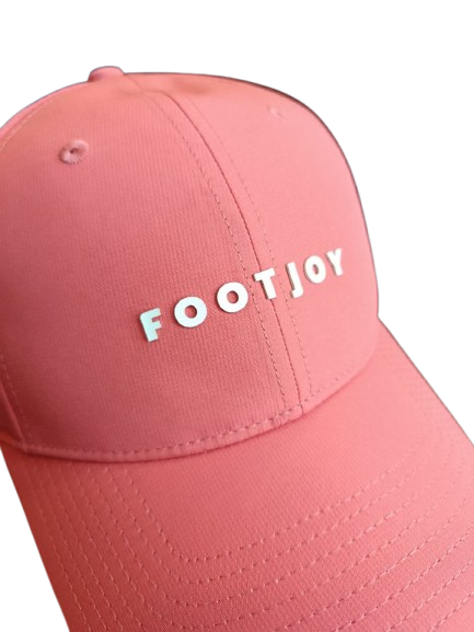 FootJoy Fashion Cap Rot/Weiß – Bild 3