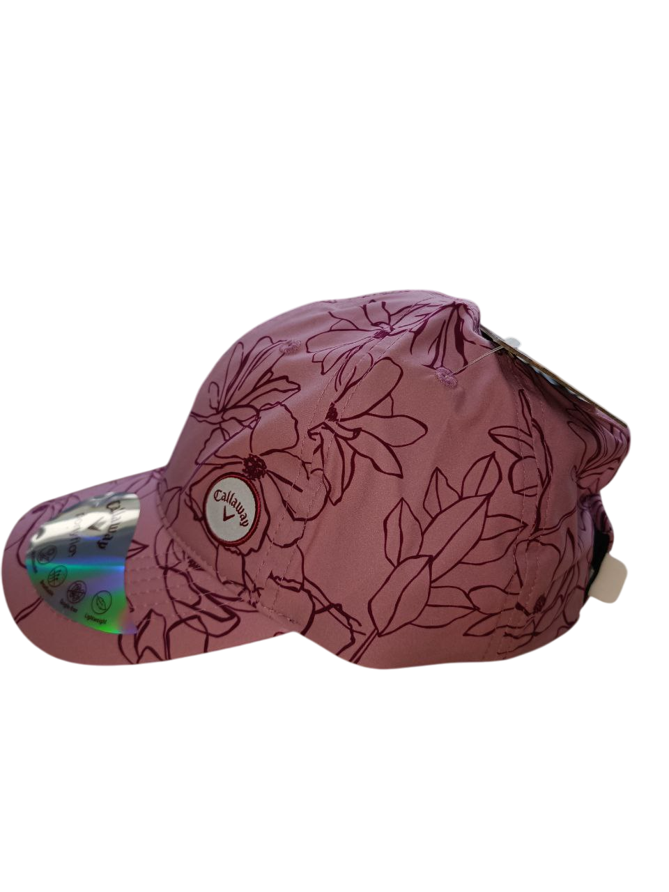 Callaway High Tail Cap für Damen Rote Pflaume – Bild 2
