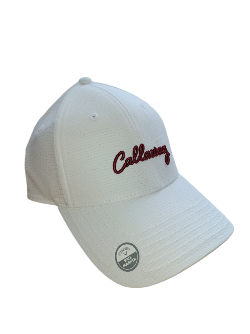 Alternative view of Callaway Stitch Magnet Cap für Damen Weiß/Rot Plum 25