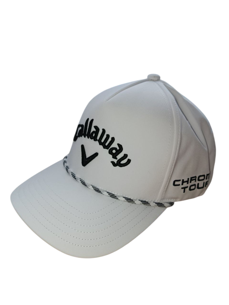 Callaway TA Performance Pro verstellbare Cap mit Schlaufe für Herren Weis/Schwarz