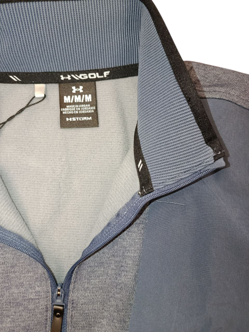 Alternative view of Under Armour Drive Sweater Fleece Oberteil mit ½-Zip für Herren Dunkelgrau