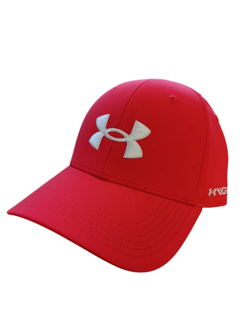 UA Golf96 Kappe für Herren Red/White