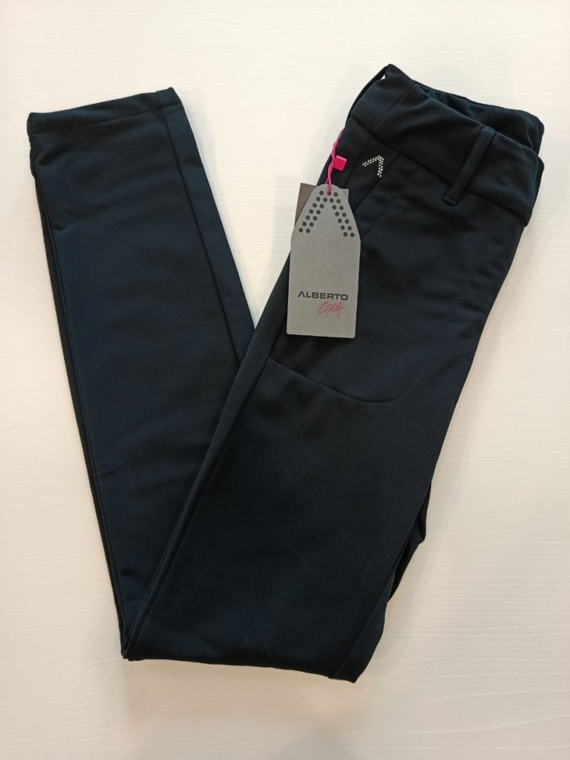 Alberto Lucy WR Super Jersey Hosen für Damen Schwarz