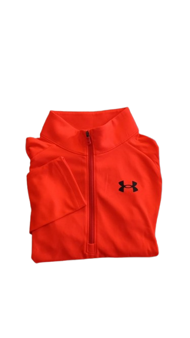Under Armour UA Tech™ 2.0 Oberteil mit ½ Zip für Kinder Orange