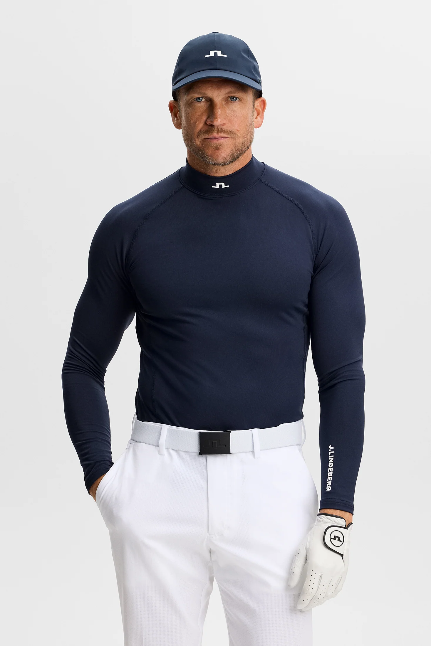 J.Lindeberg Ello Brushed Top für Herren JL Navy