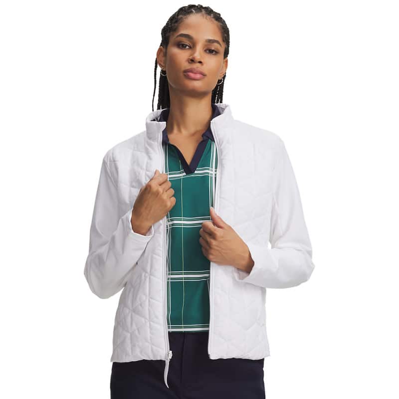 Under Armour Drive Pro Insulated Jacke für Damen Weiß – Bild 3