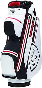Callaway Chev Dry 14 23 Cartbag Schwarz/Weiss/Rot