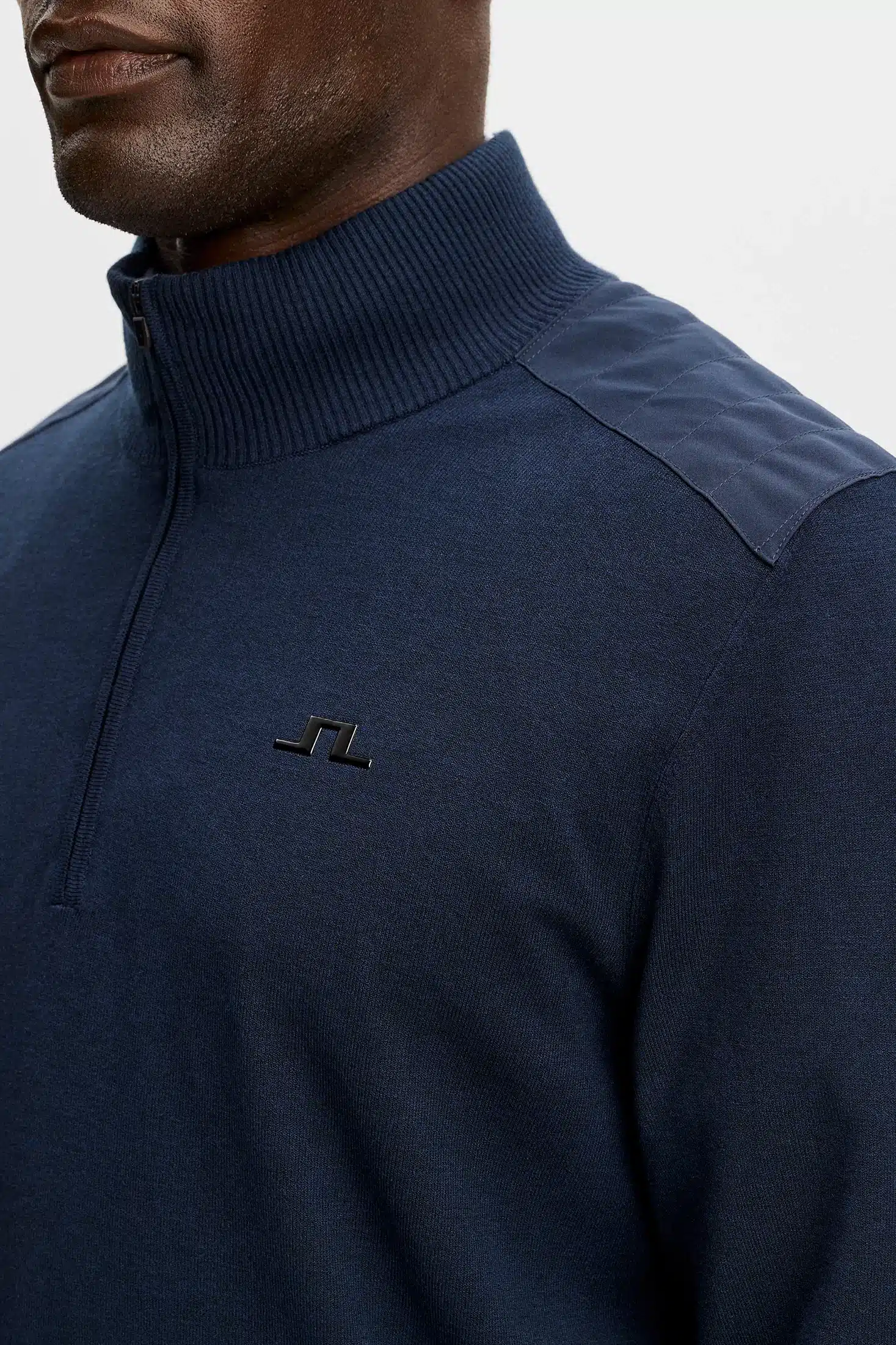 J.Lindeberg Jeffrey Windbreaker Pullover für Herren JL Navy – Bild 2