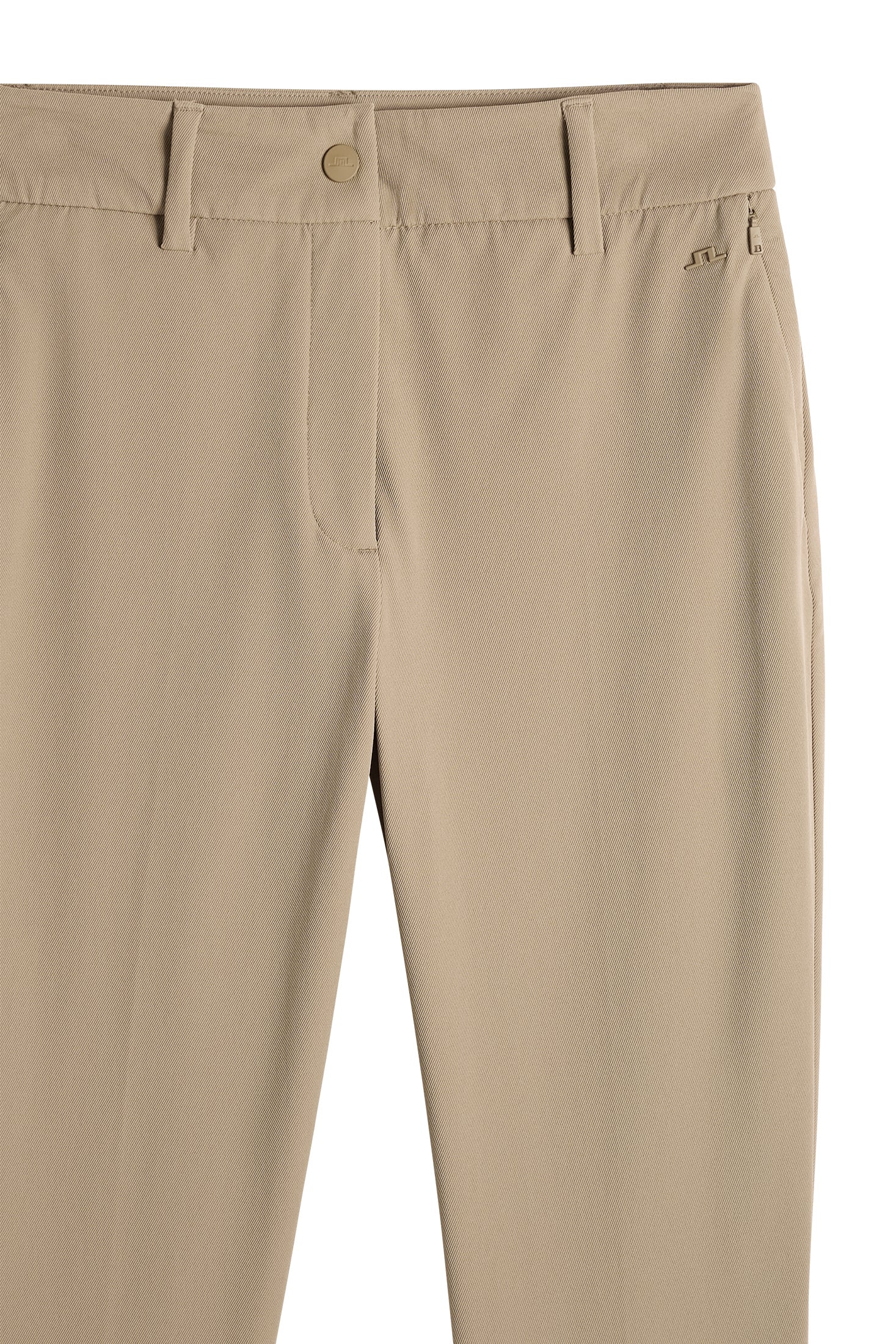 J.Lindeberg Pinja Fleece Hosen für Damen Brindle (Dunkelbeige) – Bild 3