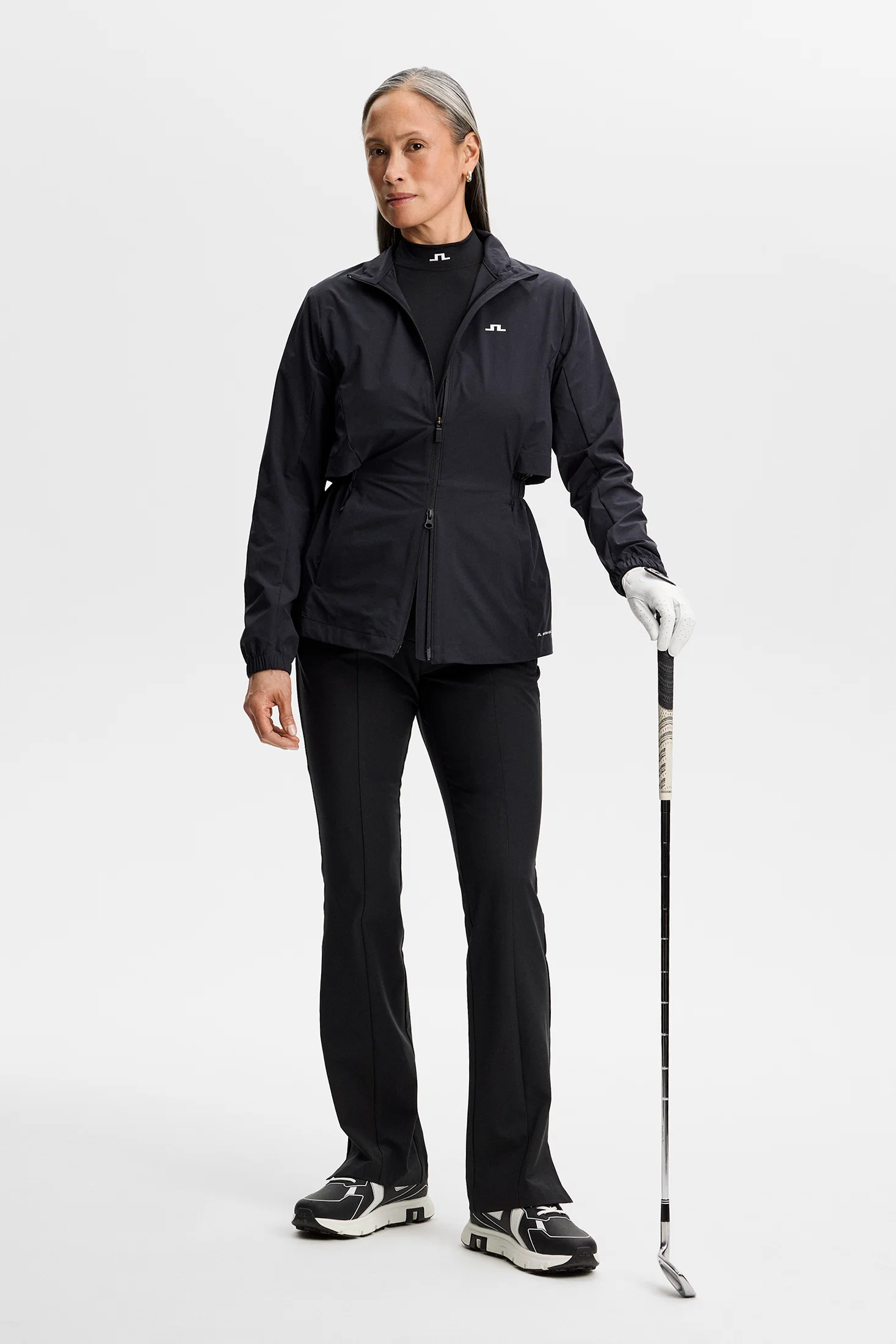 J.Lindeberg Ella Brushed Top für Damen Schwarz – Bild 5