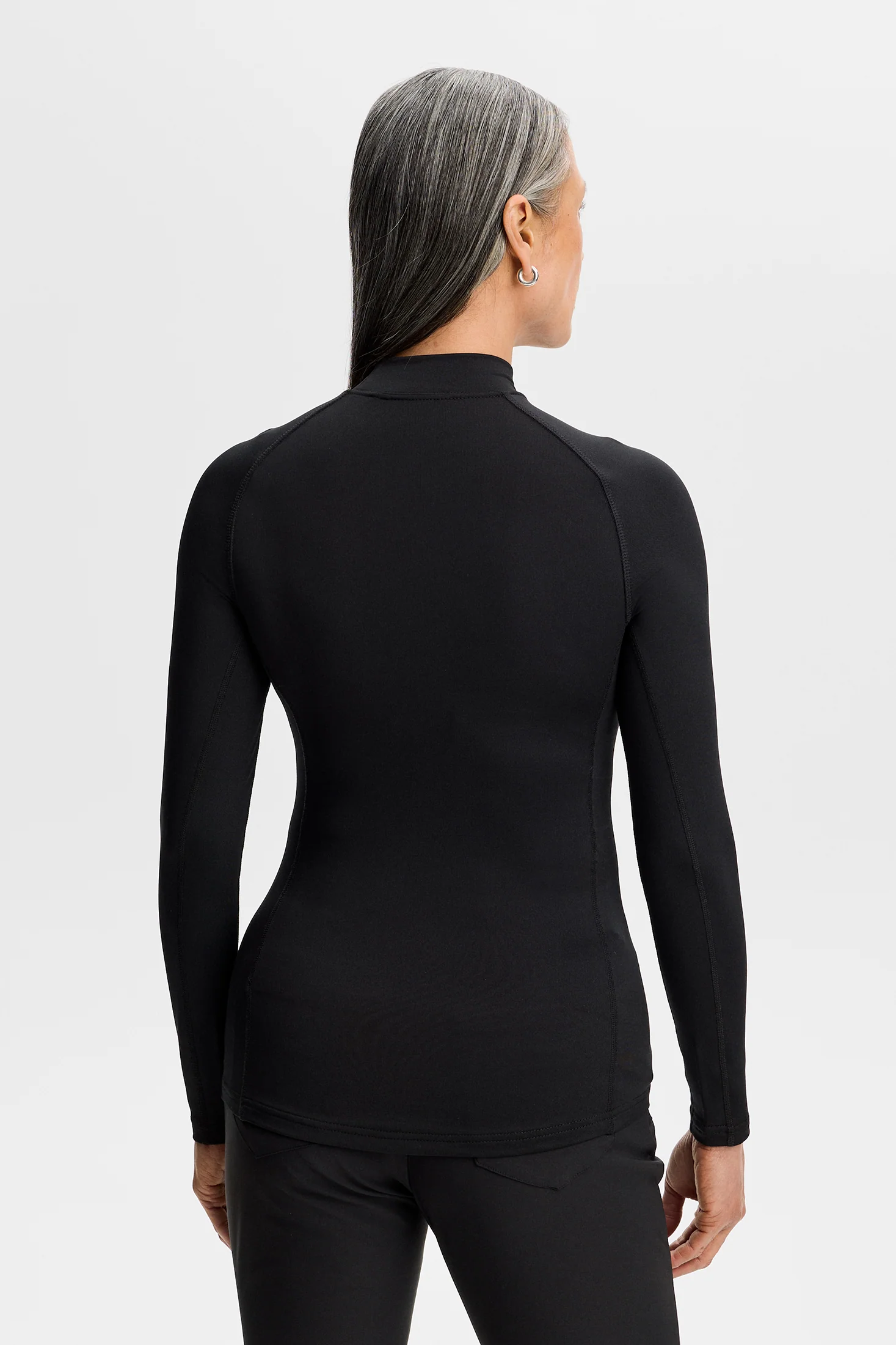 J.Lindeberg Ella Brushed Top für Damen Schwarz – Bild 3