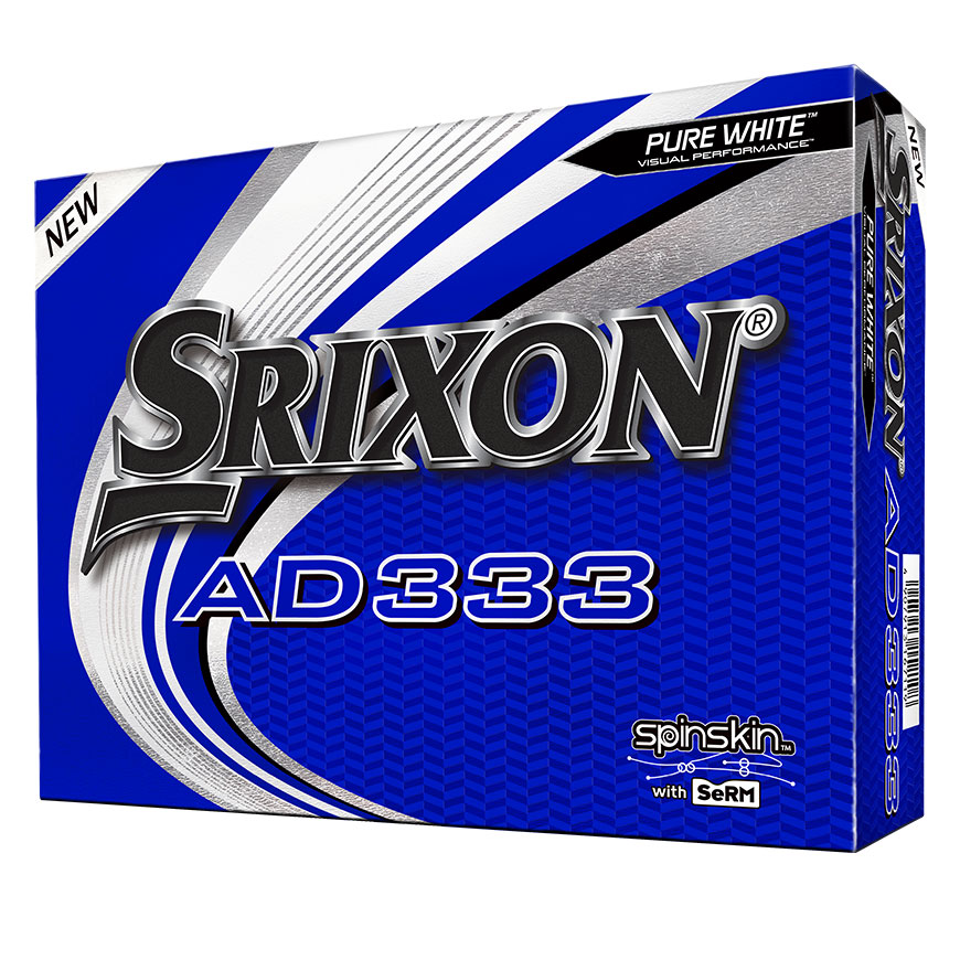 Srixon AD333 Pure White GolfbÀlle12Stck