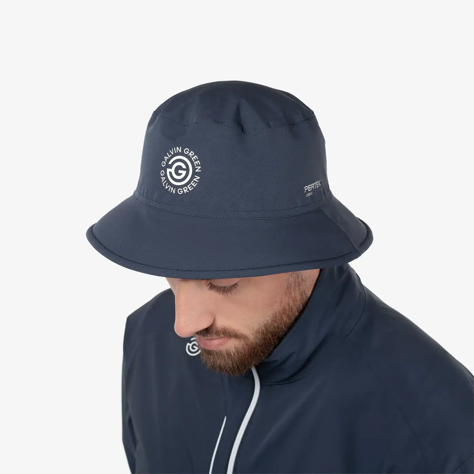 GALVIN GREEN Aiden Hut für Herren Navy – Bild 2