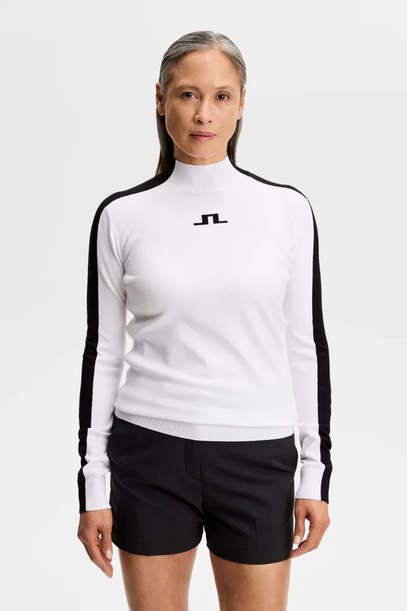 J.Lindeberg Adia Knitted Pullover für Damen Weiß