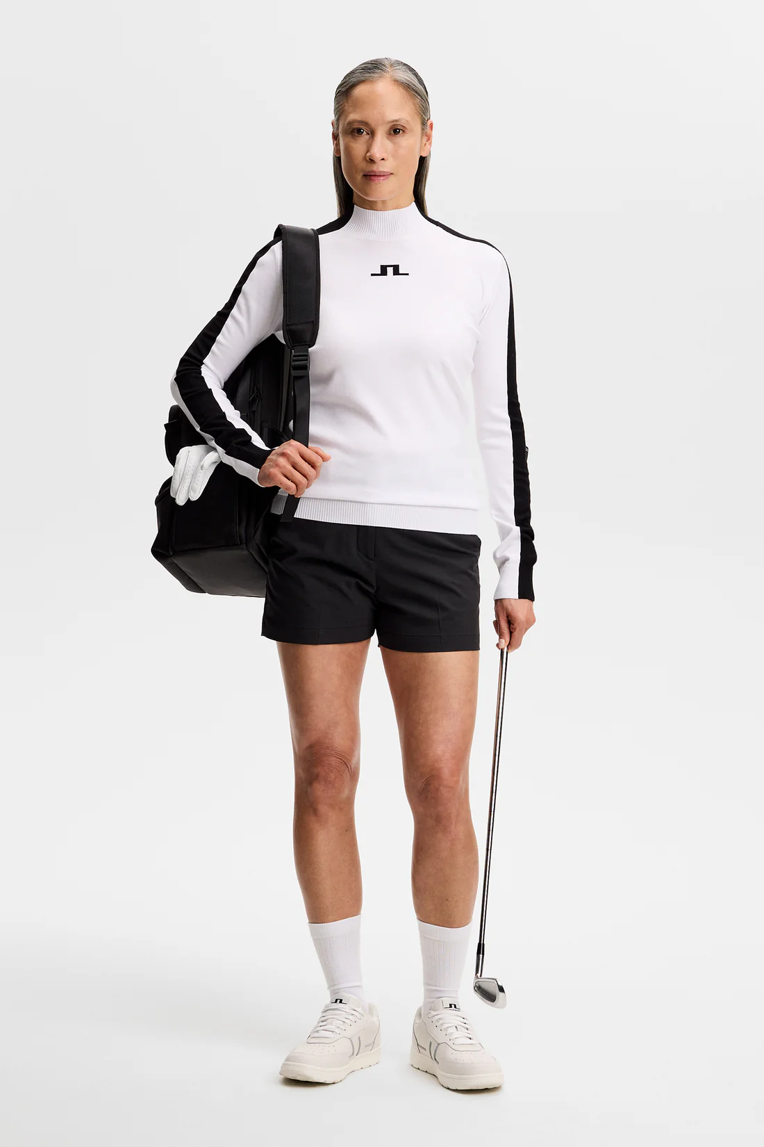 J.Lindeberg Adia Knitted Pullover für Damen Weiß – Bild 3