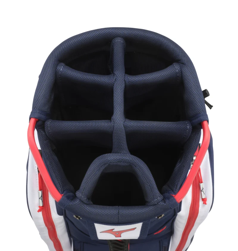 Alternative view of Mizuno BR-D3 Cart Golftasche Navy/Rot