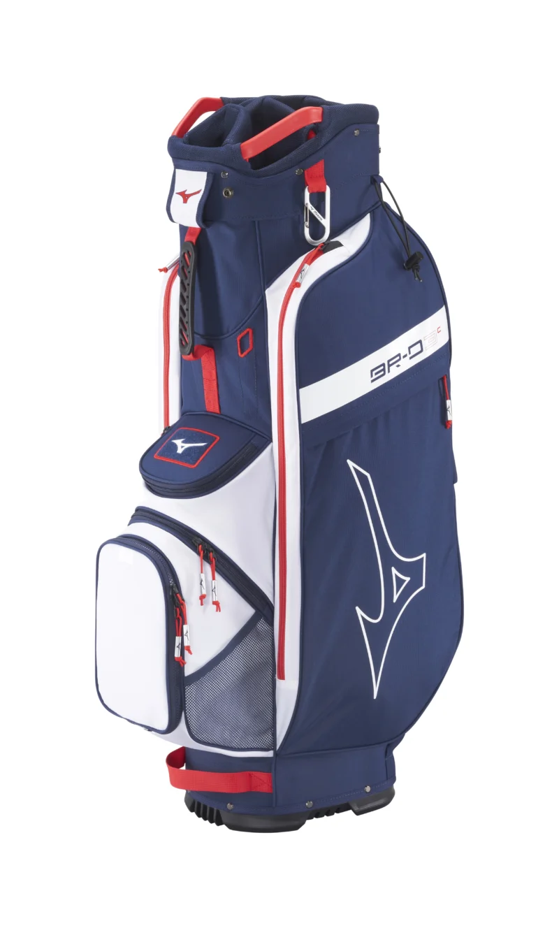 Mizuno BR-D3 Cart Golftasche Navy/Rot