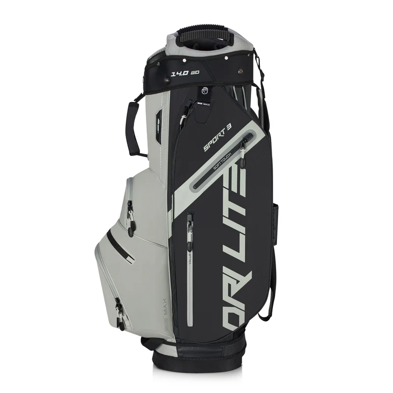 Big Max Dri Lite Sport 3 Cart Bag Schwarz/Taupe – Bild 2