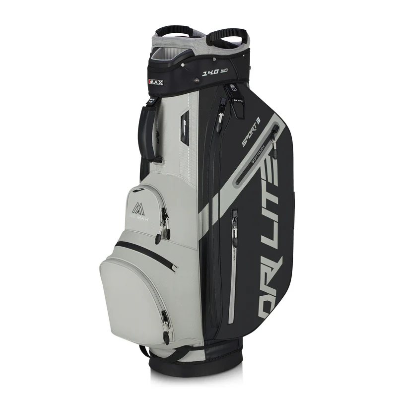 Big Max Dri Lite Sport 3 Cart Bag Schwarz/Taupe