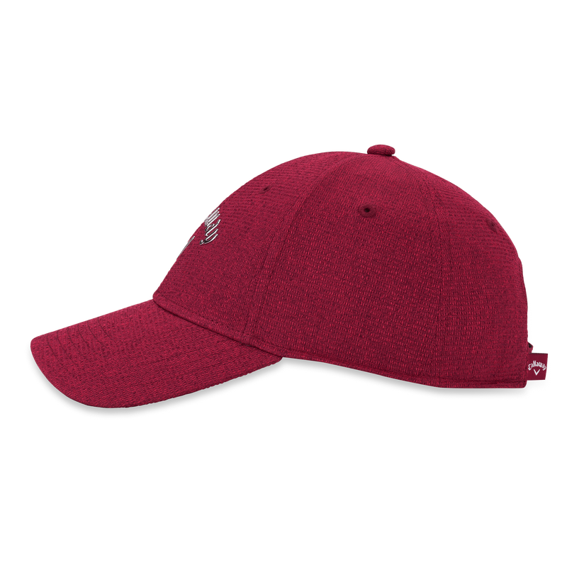 Callaway Liquid Metal verstellbare Cap für Damen Rot Pflaume/Silber – Bild 3