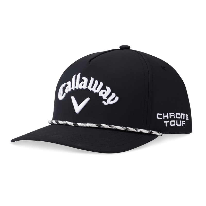 Callaway TA Performance Pro verstellbare Cap mit Schlaufe für Herren Schwarz/Weiß
